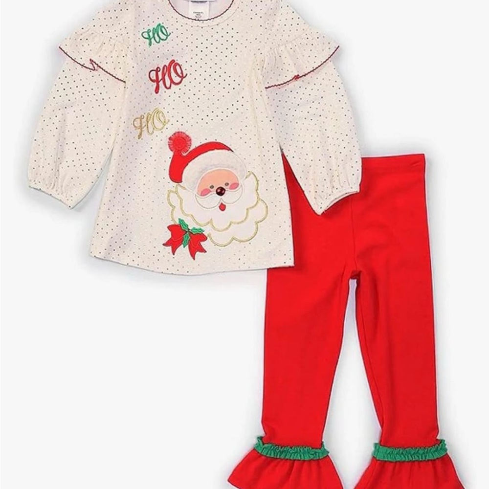 Bonnie Jean Girls Santa‎ outfit